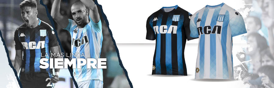 camisetas futbol Racing Club